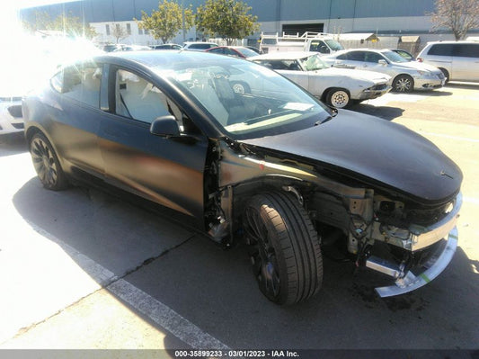 2022 TESLA MODEL 3 PERFORMANCE VIN: 5YJ3E1EC6NF175725