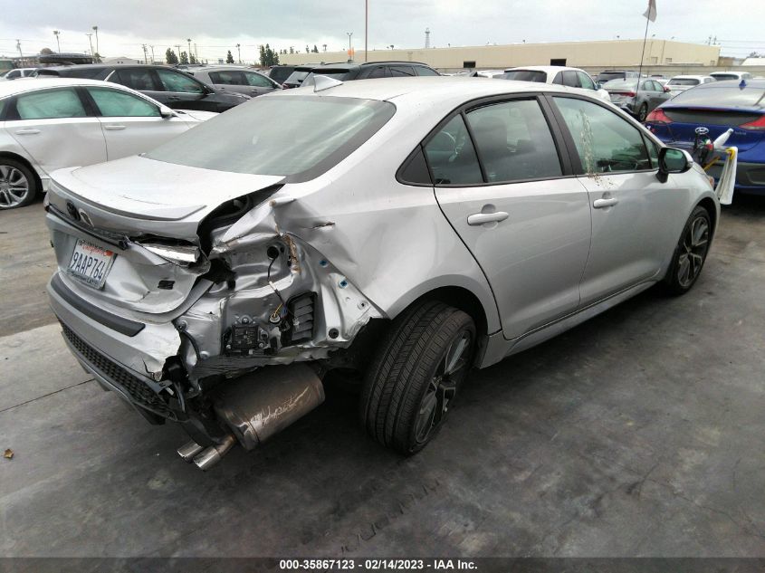 2022 TOYOTA COROLLA SE/SE NIGHTSHADE/APEX SE VIN: 5YFP4MCE7NP107979