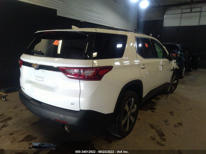 2021 CHEVROLET TRAVERSE LT LEATHER VIN: 1GNEVHKW6MJ248395