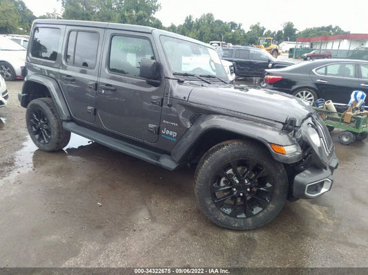 2021 JEEP WRANGLER 4XE UNLIMITED SAHARA VIN: 1C4JJXP68MW682519