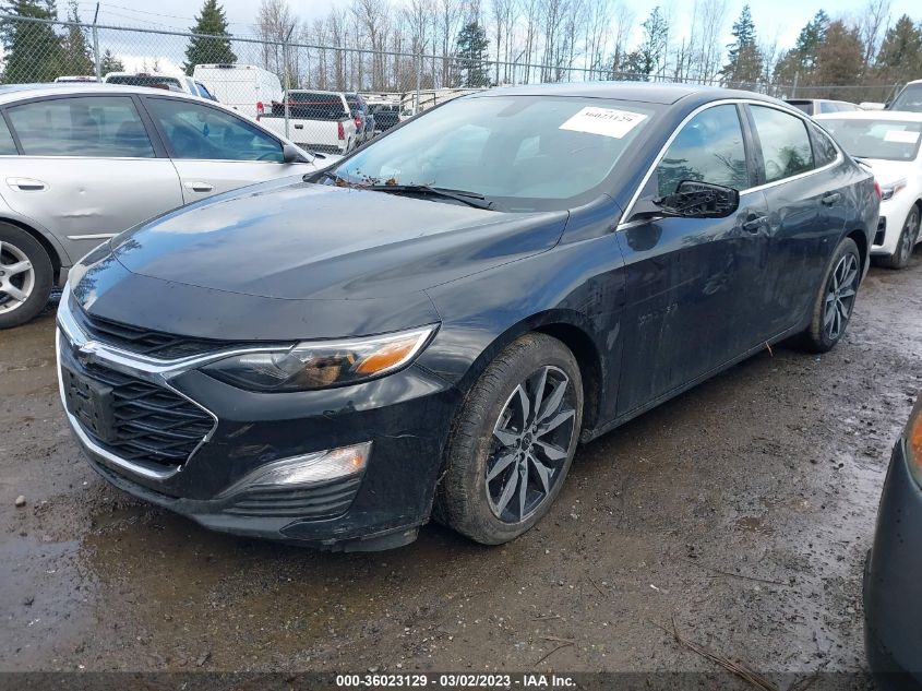 2022 CHEVROLET MALIBU RS VIN: 1G1ZG5ST9NF214974