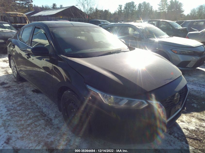 2022 NISSAN SENTRA S VIN: 3N1AB8BV3NY254176