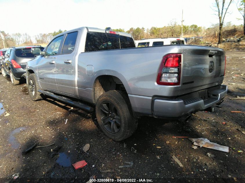 2021 RAM 1500 BIG HORN VIN: 1C6SRFBT7MN762489