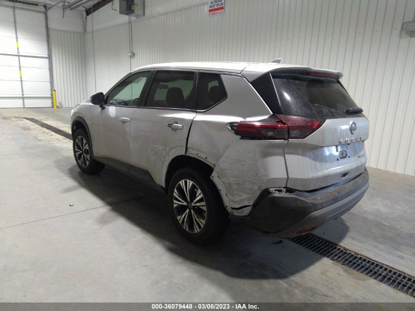 2022 NISSAN ROGUE SV VIN: 5N1BT3BB5NC672637