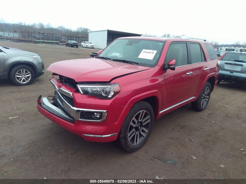 2022 TOYOTA 4RUNNER LIMITED VIN: JTEKU5JR0N6065213