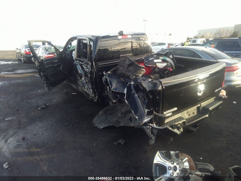 2020 RAM 1500 LARAMIE VIN: 1C6SRFJT7LN148736