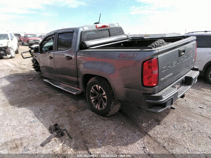 2022 CHEVROLET COLORADO 4WD Z71 VIN: 1GCGTDEN9N1276048