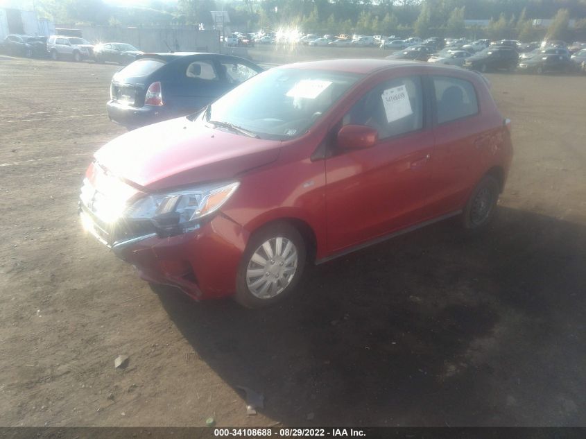 2021 MITSUBISHI MIRAGE ES/LE/CARBONITE EDITION VIN: ML32AUHJ5MH005957