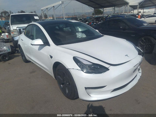 2022 TESLA MODEL 3 LONG RANGE VIN: 5YJ3E1EB2NF138078