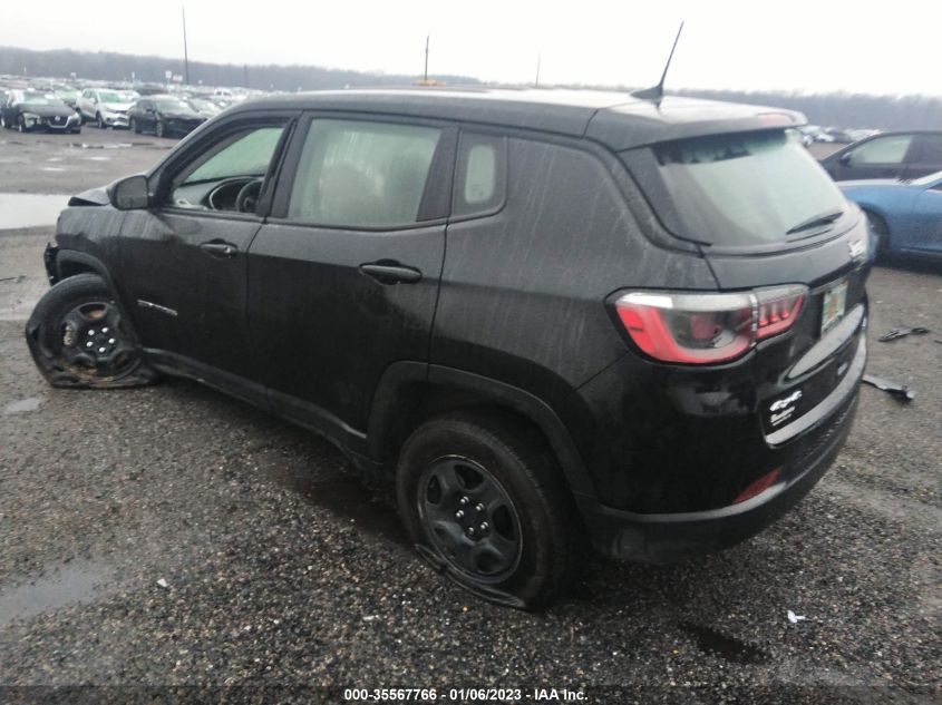 2021 JEEP COMPASS SPORT VIN: 3C4NJDABXMT572129