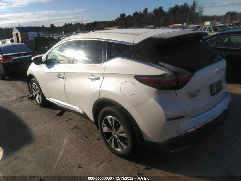 2022 NISSAN MURANO S VIN: 5N1AZ2AS8NC107675