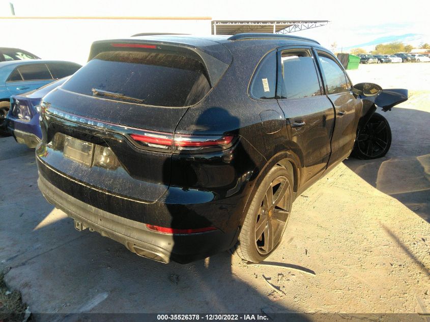 2021 PORSCHE CAYENNE VIN: WP1AA2AY5MDA04124