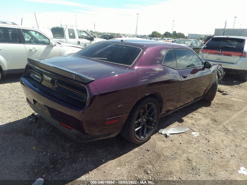 2021 DODGE CHALLENGER R/T VIN: 2C3CDZBT3MH631442