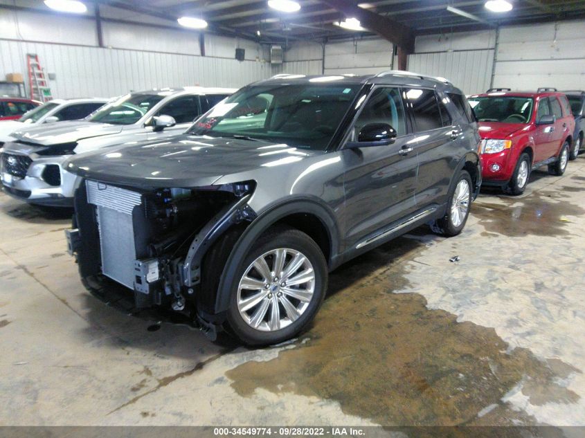 2021 FORD EXPLORER LIMITED VIN: 1FMSK8FH7MGC17505