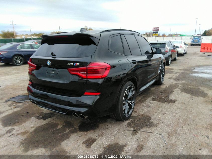 2020 BMW X3 M VIN: 5YMTS0C07L9B14770