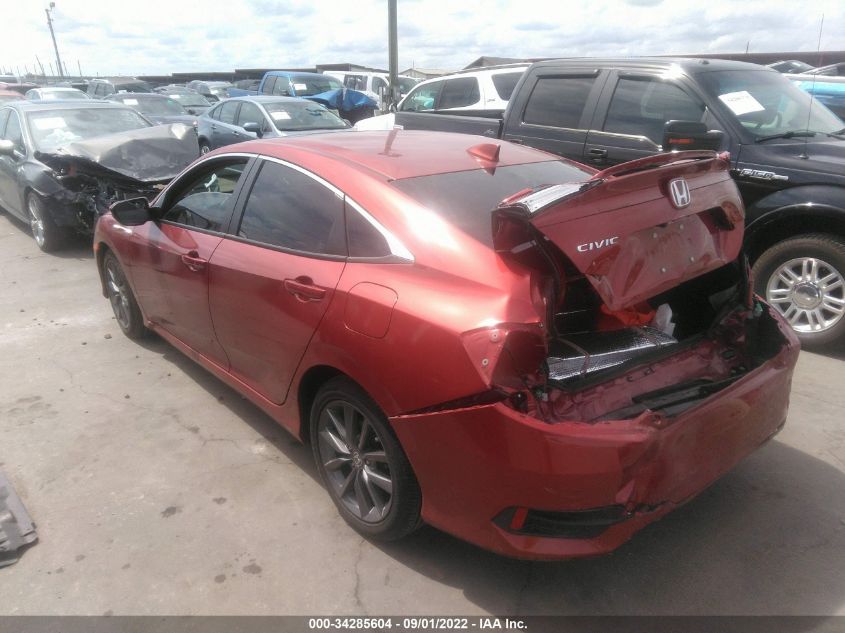 2021 HONDA CIVIC SEDAN EX VIN: 2HGFC1F39MH705441