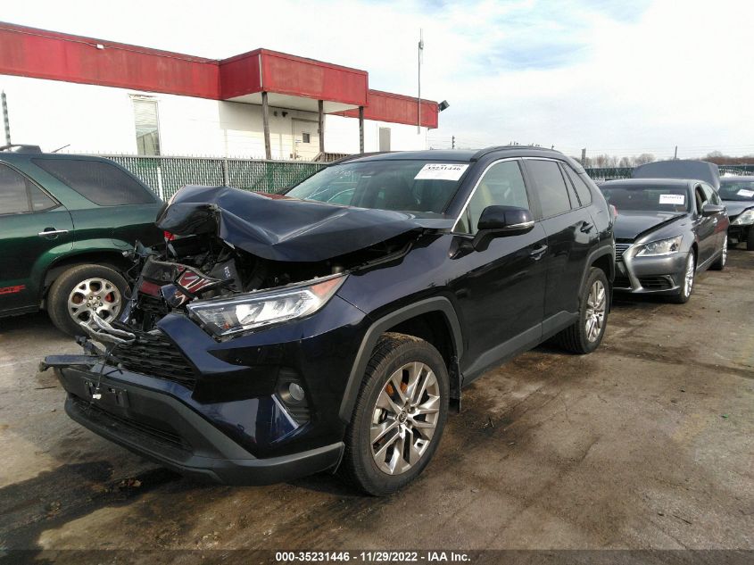 2021 TOYOTA RAV4 XLE PREMIUM VIN: 2T3A1RFV6MW189957