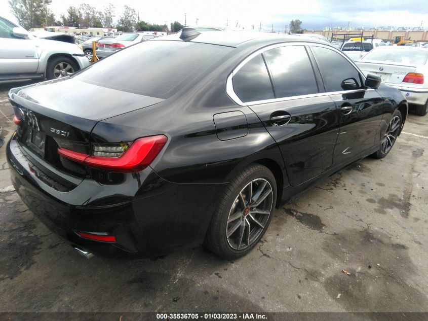 2021 BMW 3 SERIES 330I VIN: 3MW5R1J09M8B90194