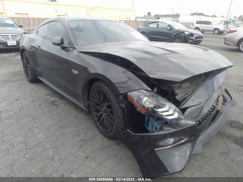 2022 FORD MUSTANG GT VIN: 1FA6P8CF5N5109901