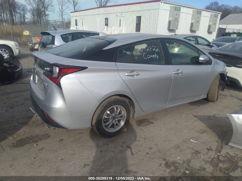 2022 TOYOTA PRIUS L VIN: JTDKAMFU0N3163647