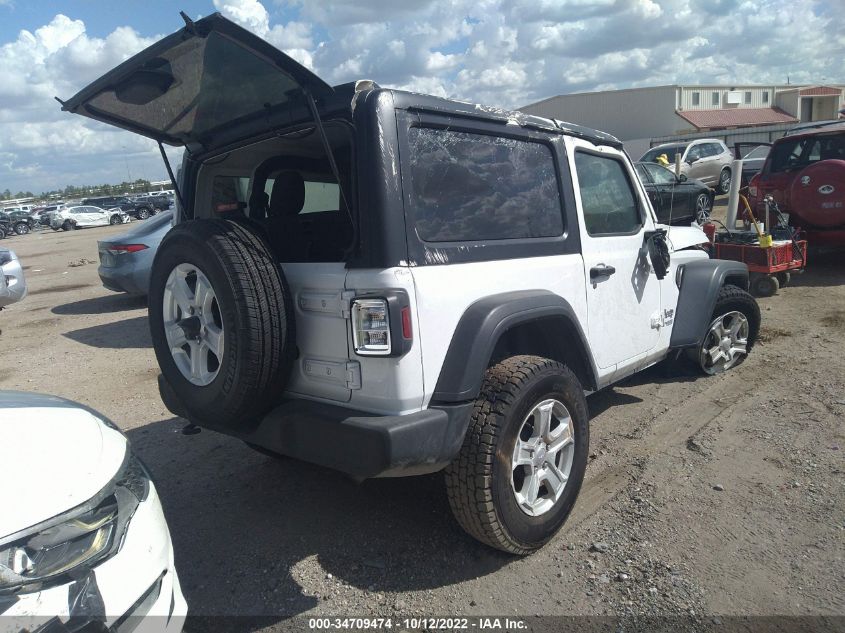 2020 JEEP WRANGLER SPORT S VIN: 1C4GJXAN2LW181098