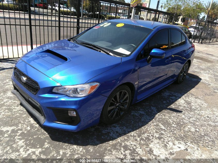 2020 SUBARU WRX VIN: JF1VA1A68L9832008