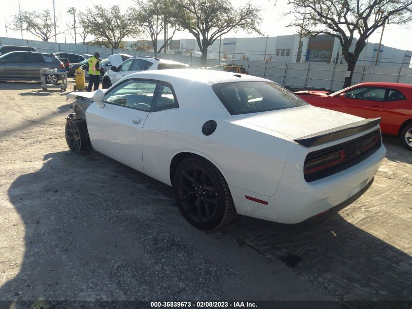 2022 DODGE CHALLENGER R/T VIN: 2C3CDZBT3NH234282