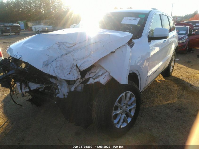 2021 JEEP GRAND CHEROKEE LAREDO E VIN: 1C4RJFAG7MC689980