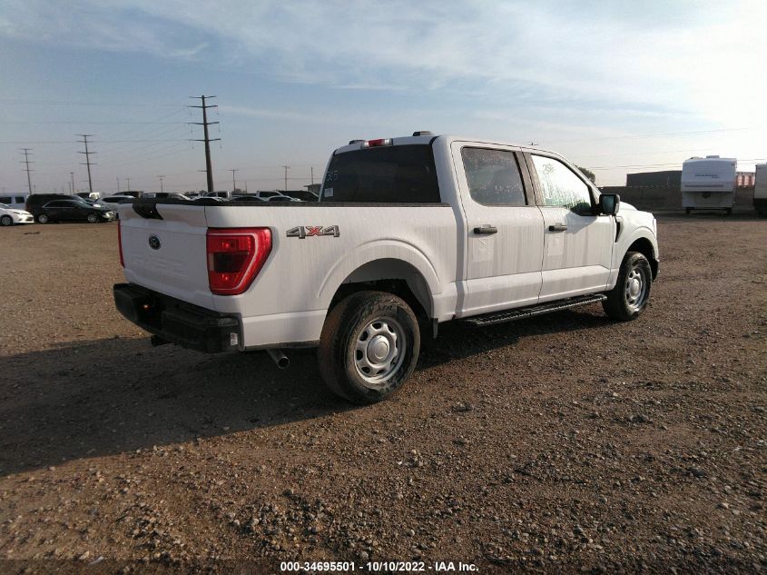 2022 FORD F-150 XL/XLT VIN: 1FTEW1EB4NKE41551