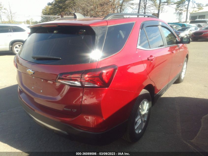 2022 CHEVROLET EQUINOX LT VIN: 3GNAXUEV7NL120309