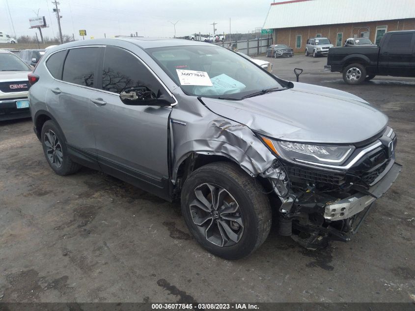 2022 HONDA CR-V HYBRID EX-L VIN: 5J6RT6H83NL018102