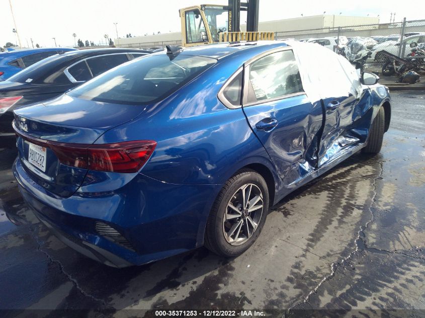 2022 KIA FORTE LXS VIN: 3KPF24ADXNE496808