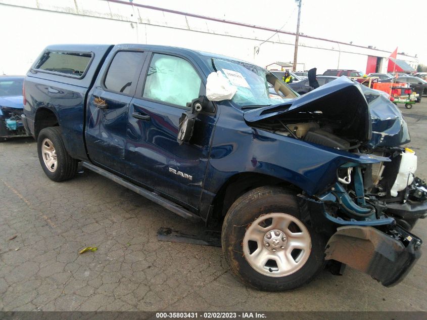 2021 RAM 1500 TRADESMAN VIN: 1C6RRFCG1MN714437