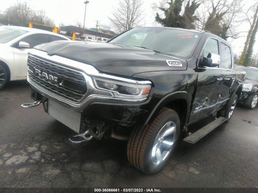 2022 RAM 1500 LIMITED VIN: 1C6SRFHM5NN208952