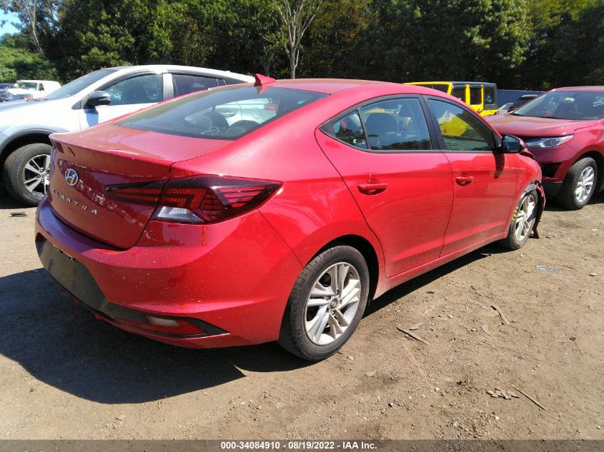 2020 HYUNDAI ELANTRA SEL VIN: 5NPD84LF6LH580072