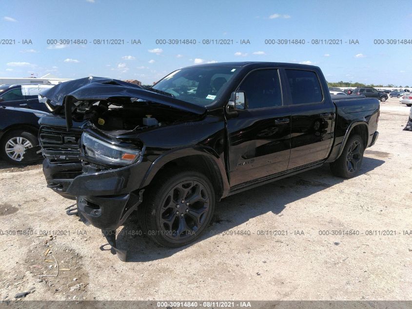 2020 RAM 1500 LIMITED VIN: 1C6SRFHTXLN330405