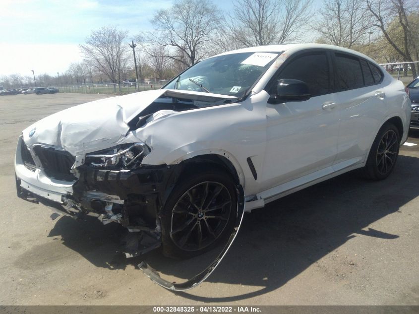 2022 BMW X4 M40I VIN: 5UX43DT03N9K12243