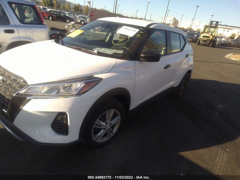 2021 NISSAN KICKS S VIN: 3N1CP5BVXML509491