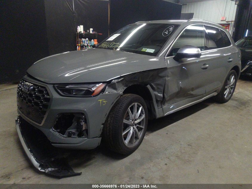 2022 AUDI SQ5 PREMIUM PLUS VIN: WA1B4AFY6N2023143