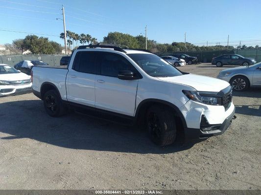2022 HONDA RIDGELINE BLACK EDITION VIN: 5FPYK3F80NB016985