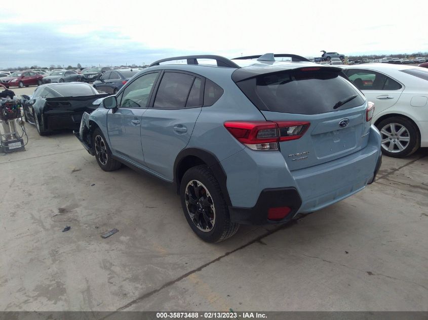 2022 SUBARU CROSSTREK PREMIUM VIN: JF2GTAPC8NH223022