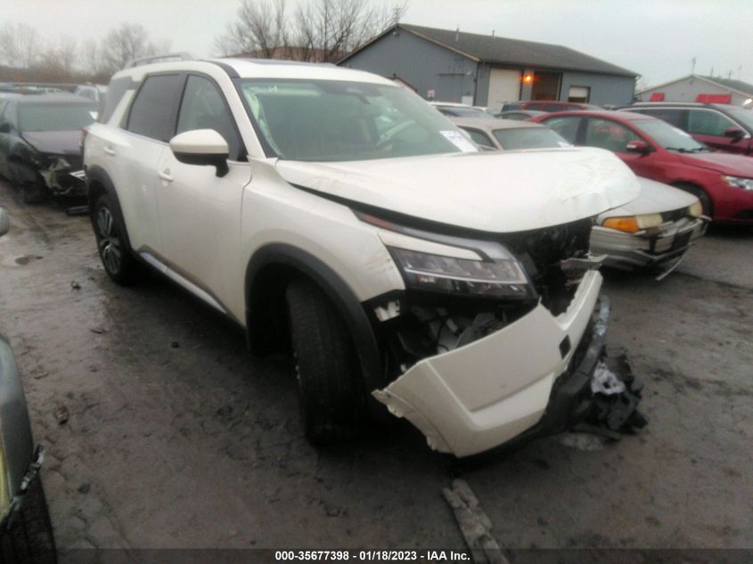 2022 NISSAN PATHFINDER PLATINUM VIN: 5N1DR3DK2NC265976
