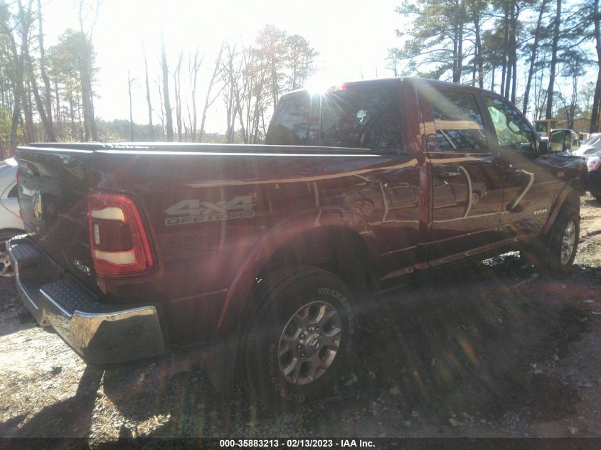 2022 RAM 2500 LARAMIE VIN: 3C6UR5FJ3NG190195