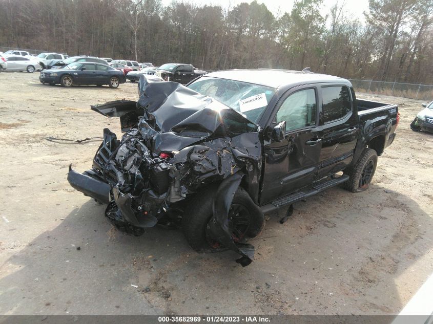 2022 TOYOTA TACOMA 2WD SR/SR5 VIN: 3TYAX5GN6NT046441