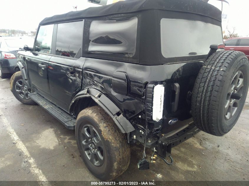 2022 FORD BRONCO BASE/BIG BEND VIN: 1FMDE5BH0NLA79836