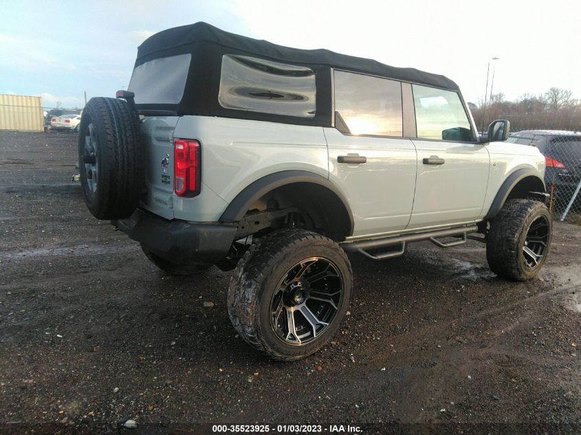 2022 FORD BRONCO BASE/BIG BEND VIN: 1FMDE5BH7NLB23184