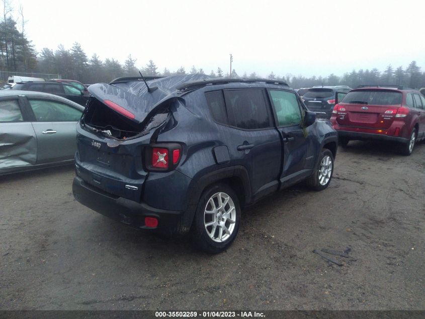 2020 JEEP RENEGADE LATITUDE VIN: ZACNJBBB7LPL99644