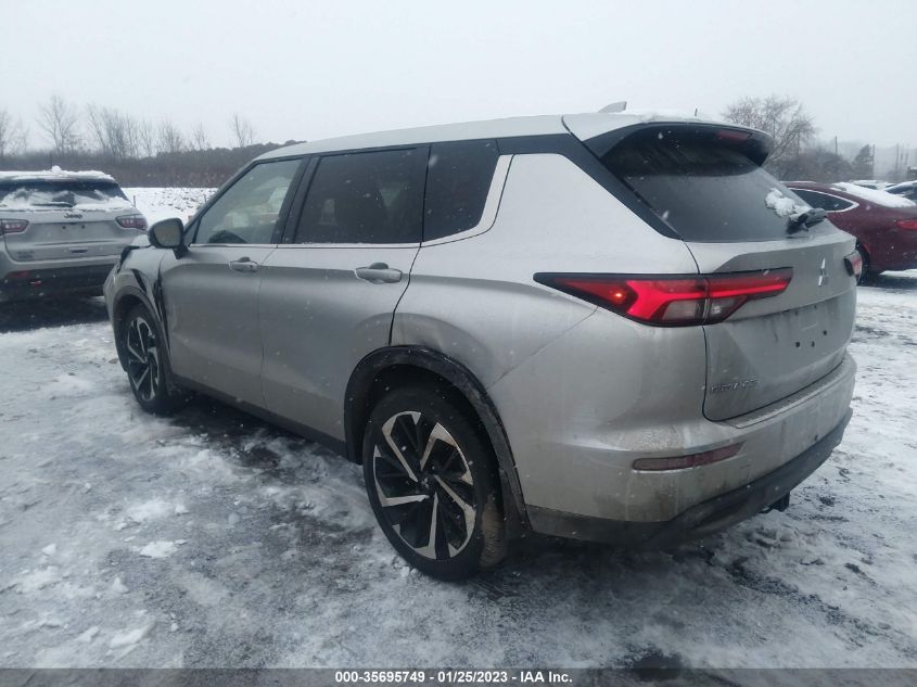 2022 MITSUBISHI OUTLANDER ES VIN: JA4J4TA8XNZ047435