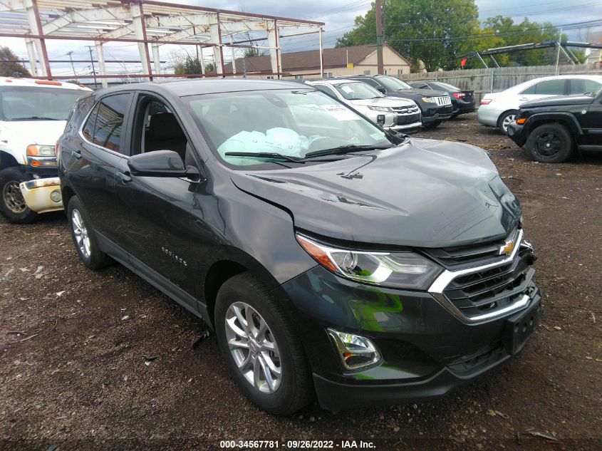2021 CHEVROLET EQUINOX LT VIN: 2GNAXUEV3M6156243
