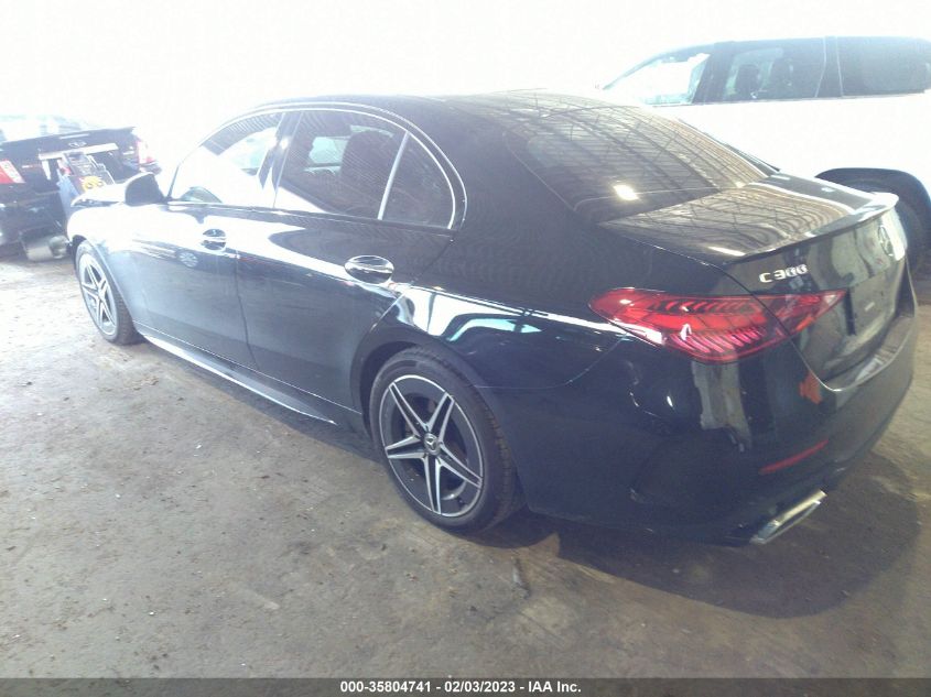 2022 MERCEDES-BENZ C-CLASS C 300 VIN: W1KAF4HB0NR065892
